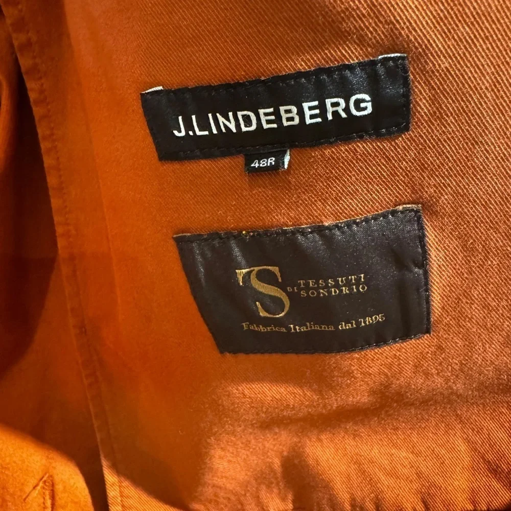 J.Lindeberg Terracotta orange stylish Blazer NWT